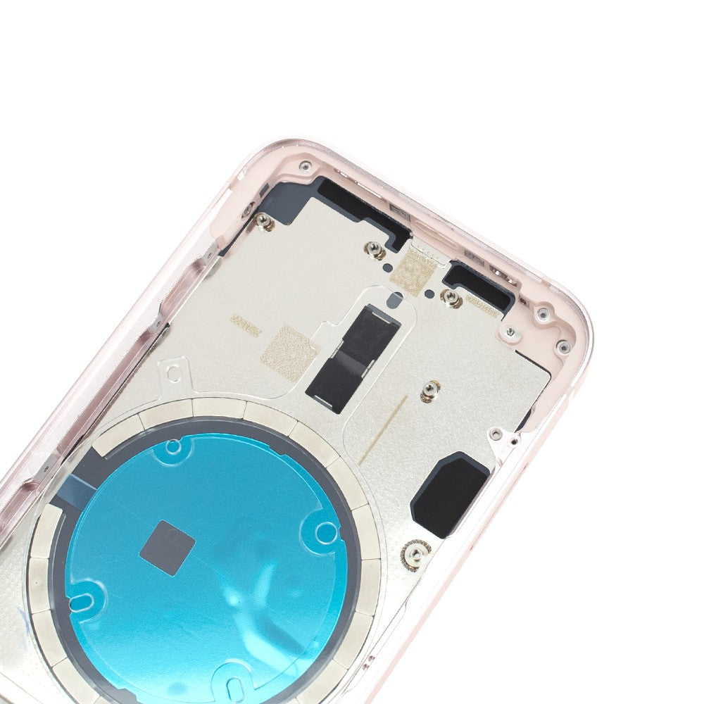 Rear Housing for iPhone 13 mini (NO LOGO)-Pink Rear Housing for iPhone 13 mini (NO LOGO)-Pink